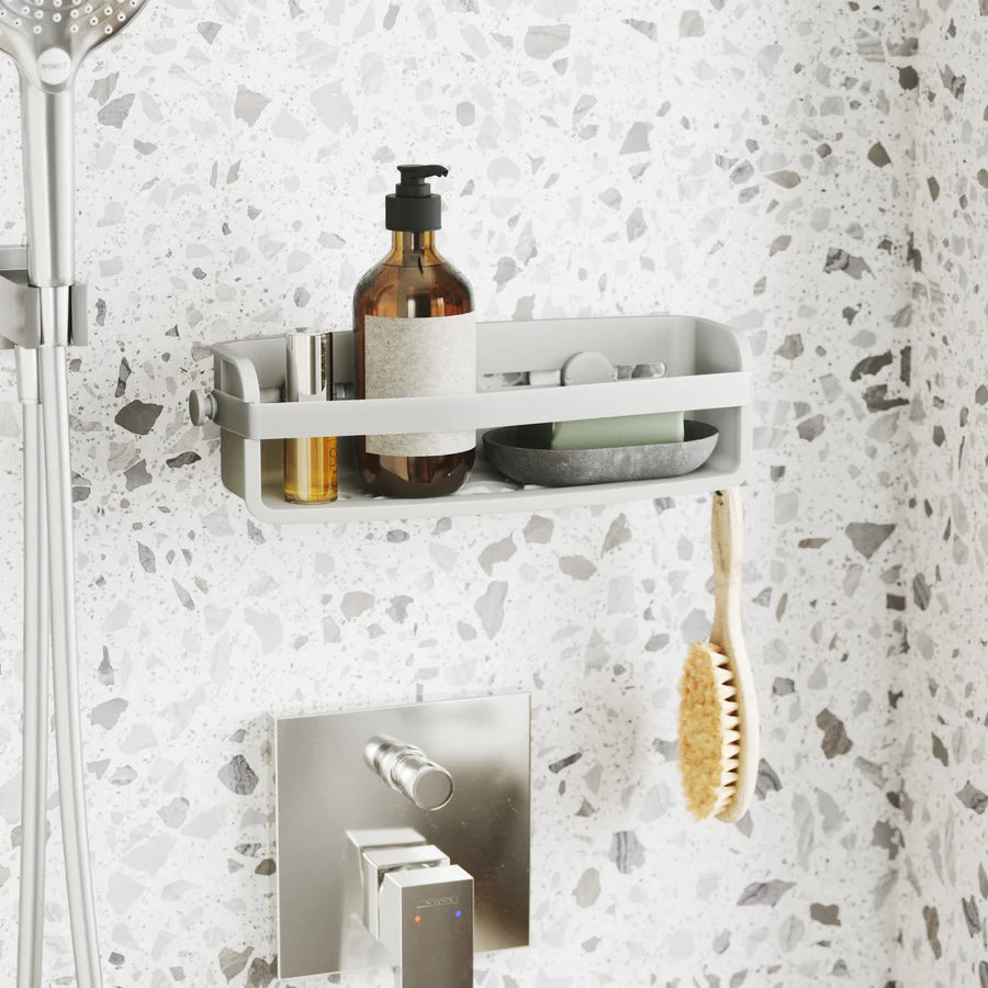 Grey - Organizador para ducha adhesivo